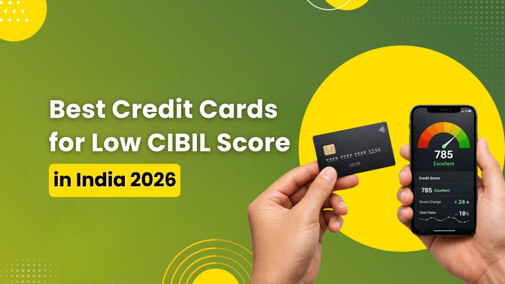 Credit Cards for Low CIBIL