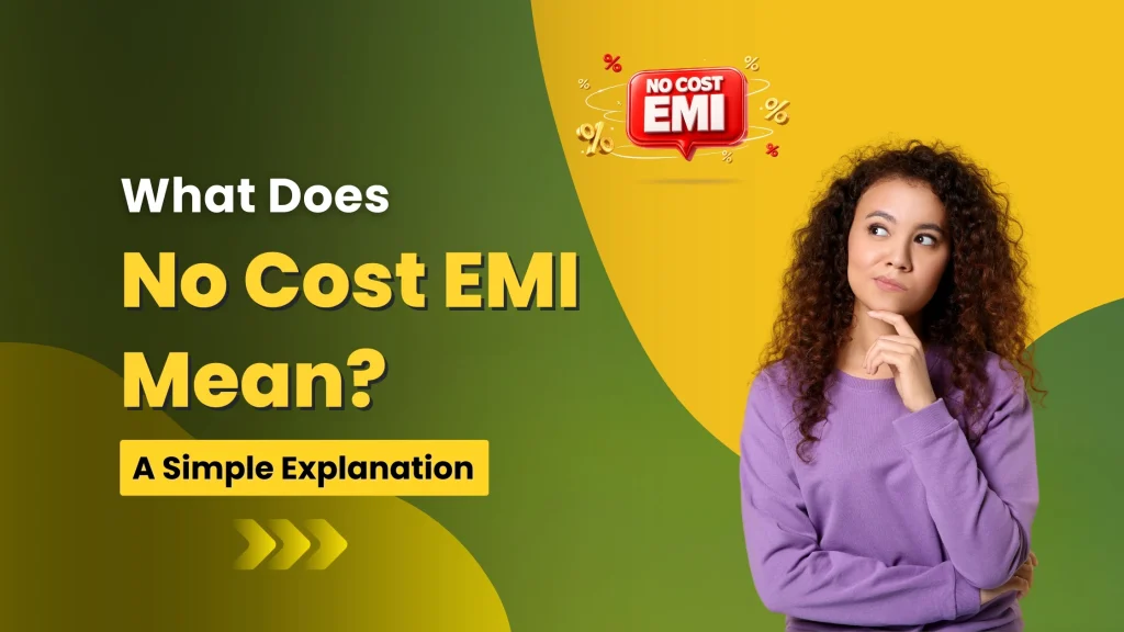 No Cost EMI Mean